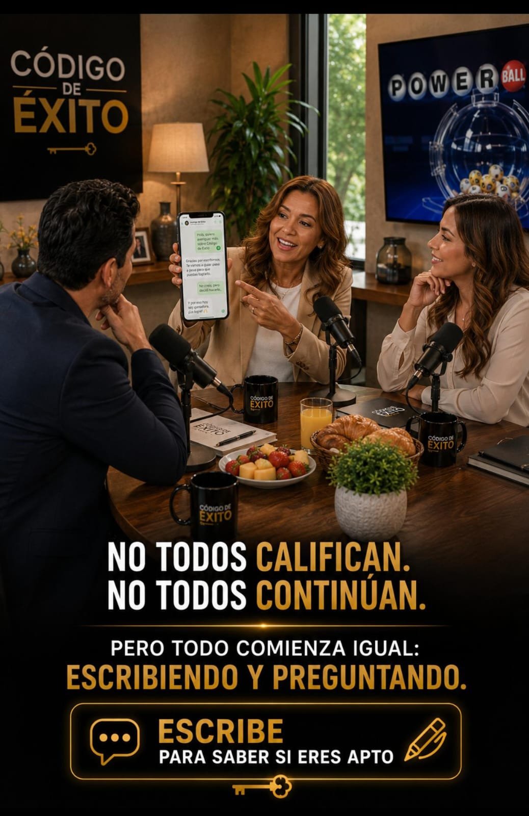 No todos califican, no todos continúan